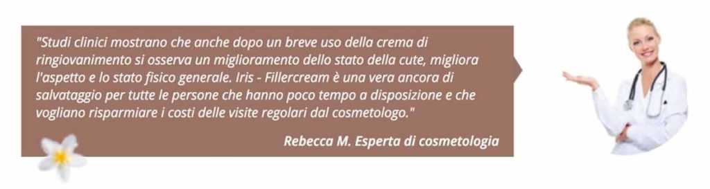 rebecca esperto di cosmetologia