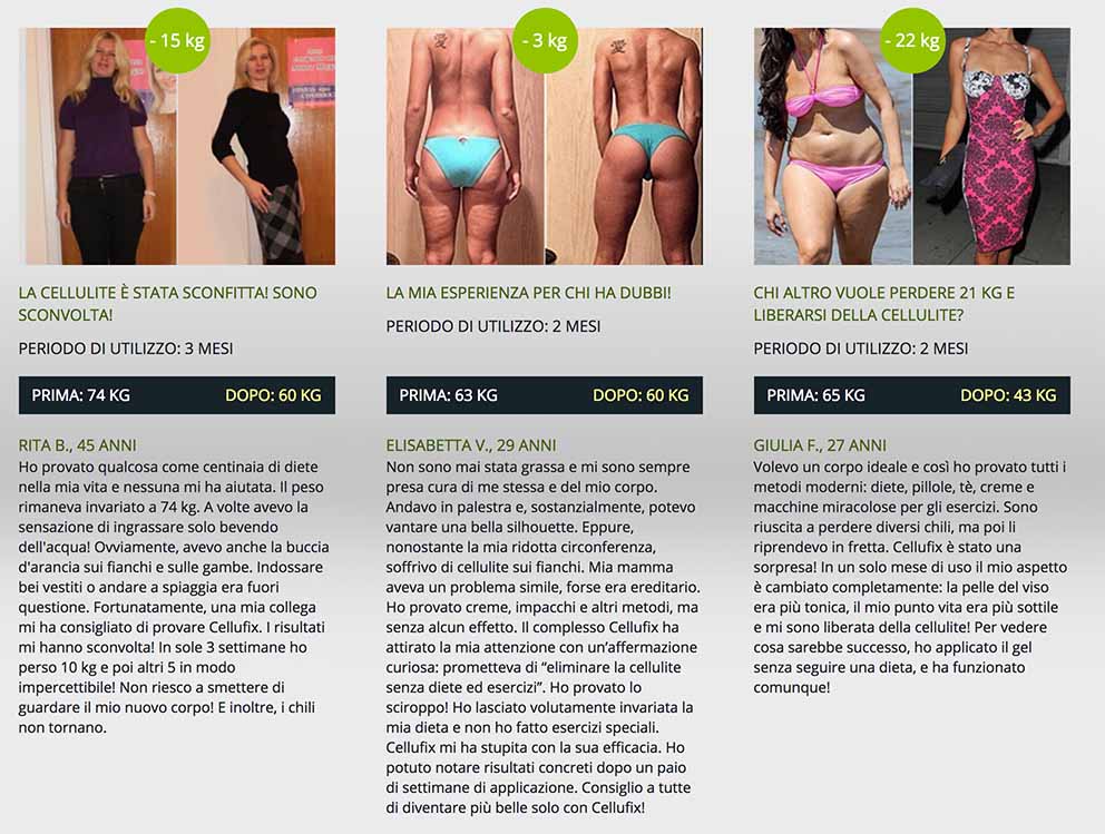 cellufix testimonianze reali cellufix testimonianze reali
