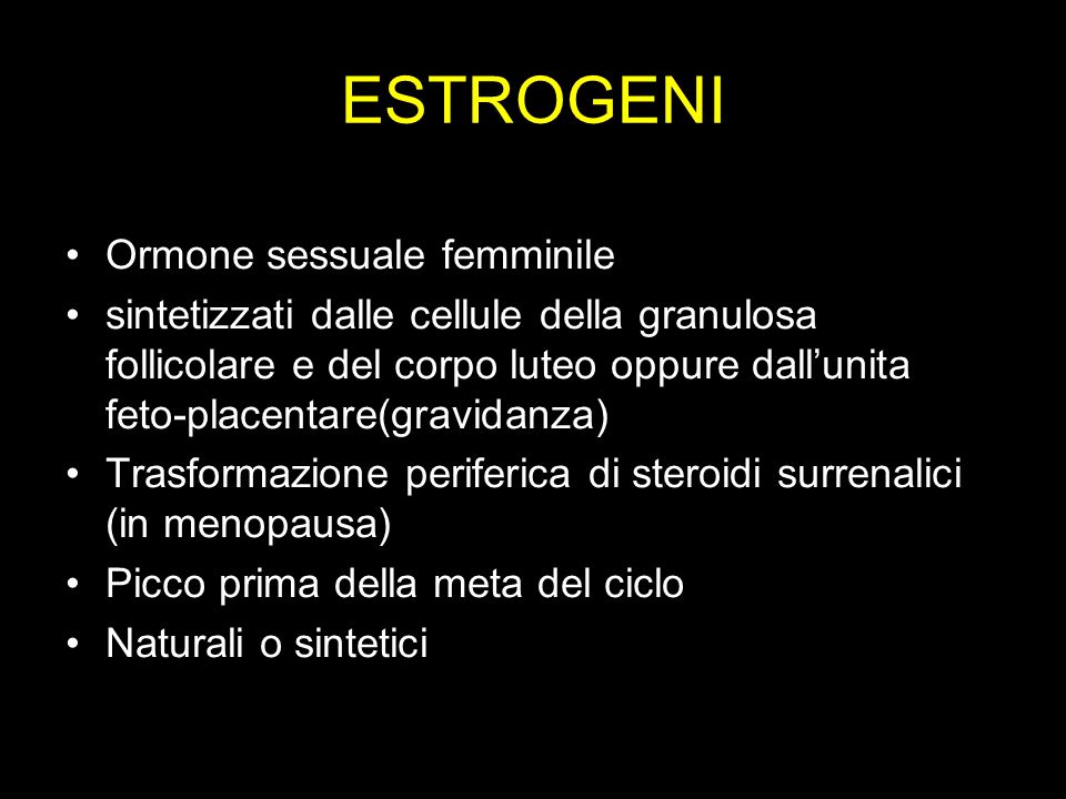 estrogeni