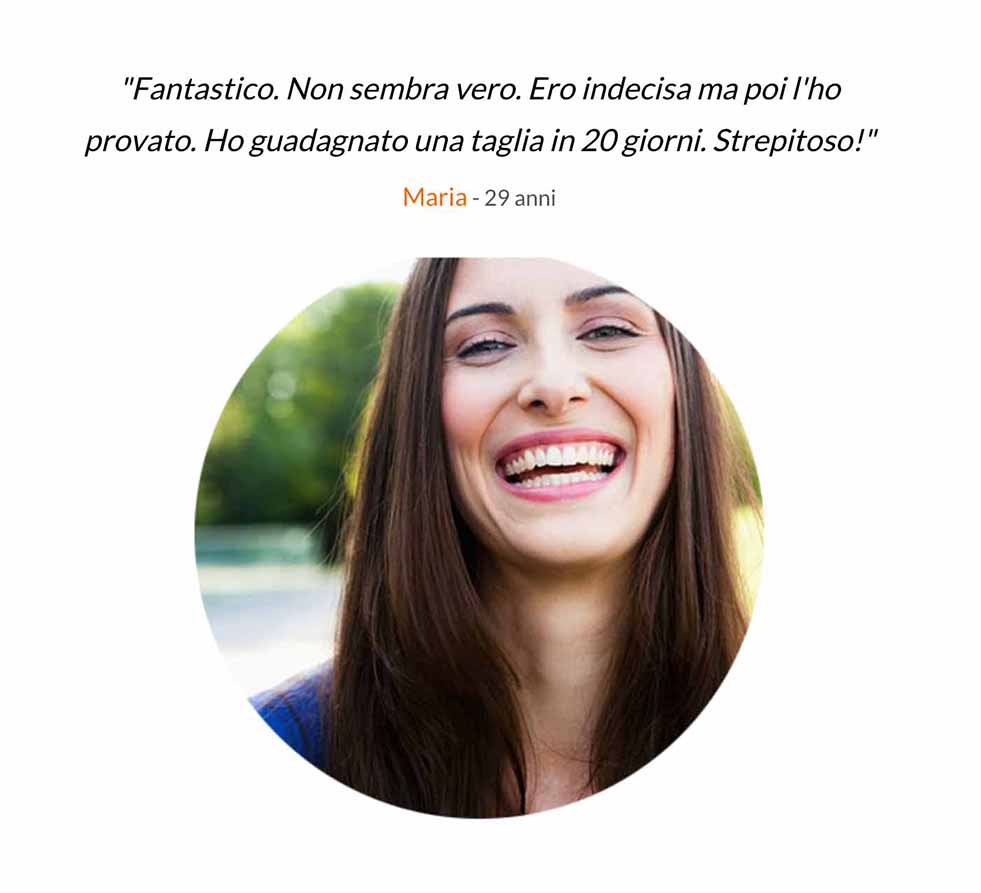 Maria testimonianza Senomax