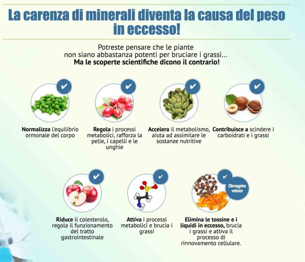 Carenza minerali sovrappeso Carenza minerali sovrappeso