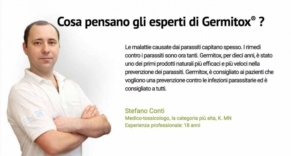 Opinioni degli esperti su Germitox Opinioni degli esperti su Germitox