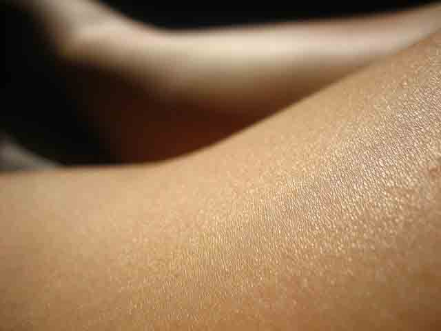 Pelle abbronzata pelle ricca di betacarotene