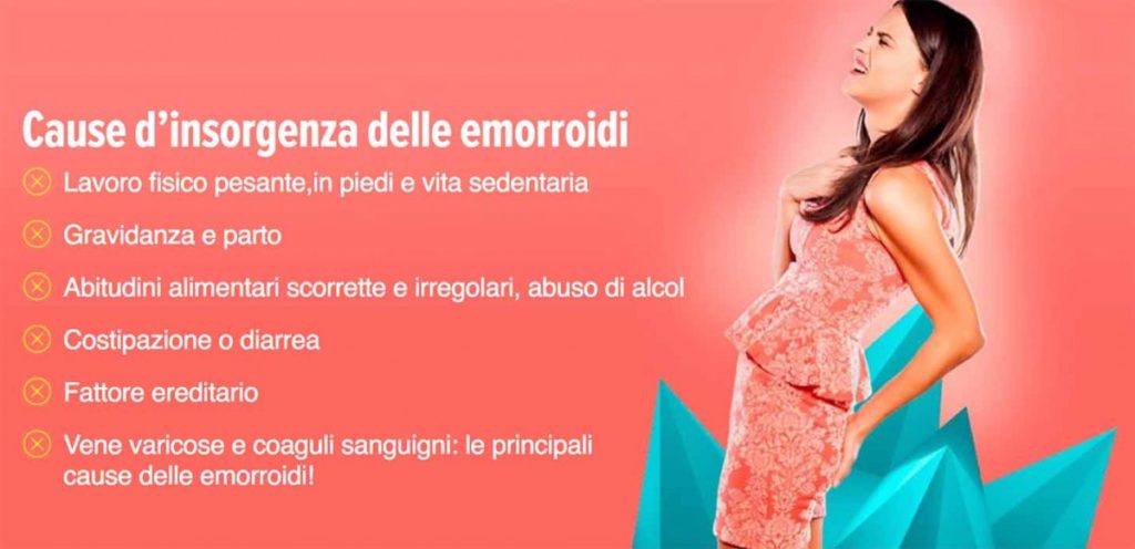 cause emorroidi Le cause dell'insorgenza delle emorroidi