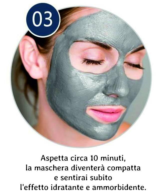 Aspetta che la magnetic mask si secchi Aspetta che la maschera si secchi