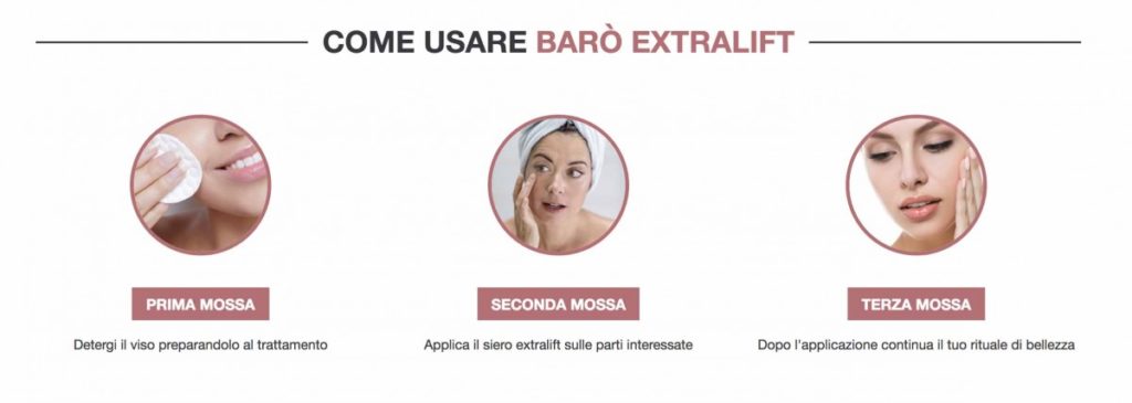 Come applicare il siero anti età baro Come applicare il siero anti rughe baro