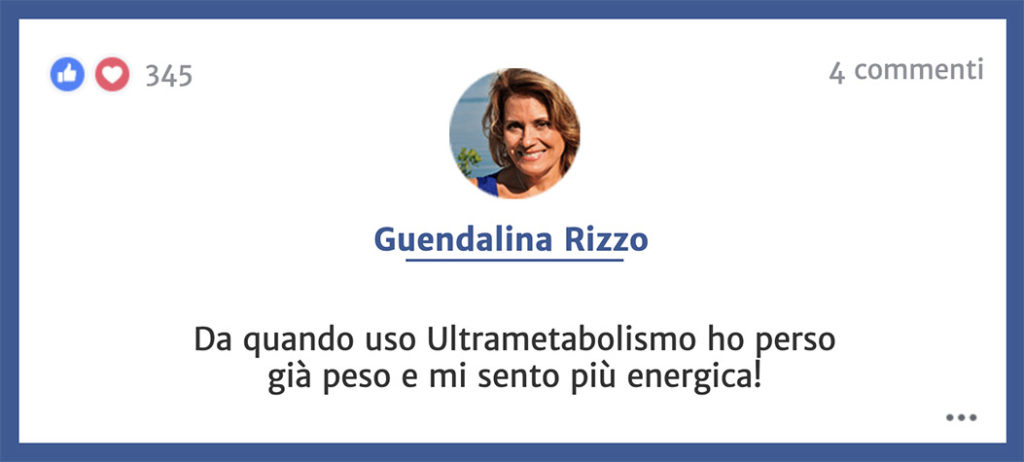 Testimonianza Ultrametabolismo Energia