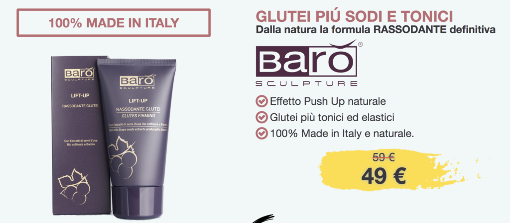 Convenienza Offerta Barò Lift Uo Glutei 