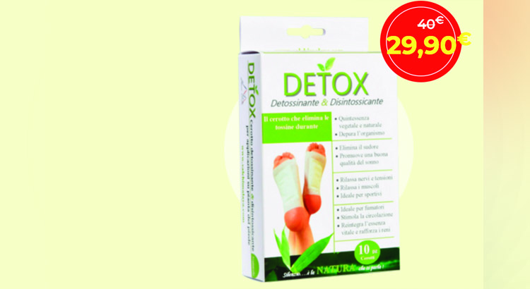 Cerotti di sale detox