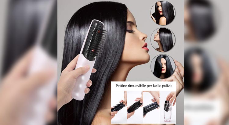 Laser Brush la spazzola massaggiante e anti caduta per i tuoi capelli
